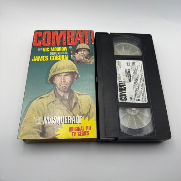 ABC Video Other - Combat! Masquerade VHS Vic Morrow James Coburn Episode 3 WWII TV Series 9053